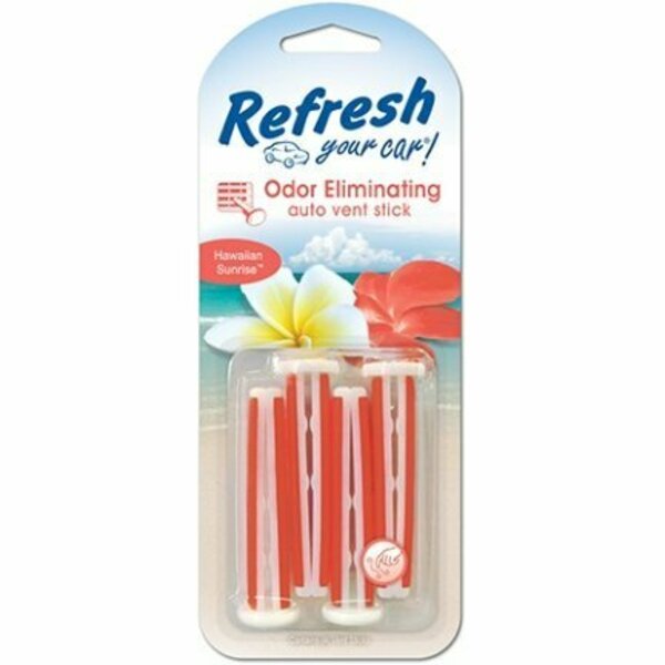 Refresh Your Car VENT STICK-SUN RISE, 4PK 09544Z